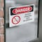 Signmission Battery Charging Area No Smoking Danger Sign, Vinyl Decal, 10in W x 7in L, 2PK OS-2PACK-DS-D-710-L-1040 - alternate 2